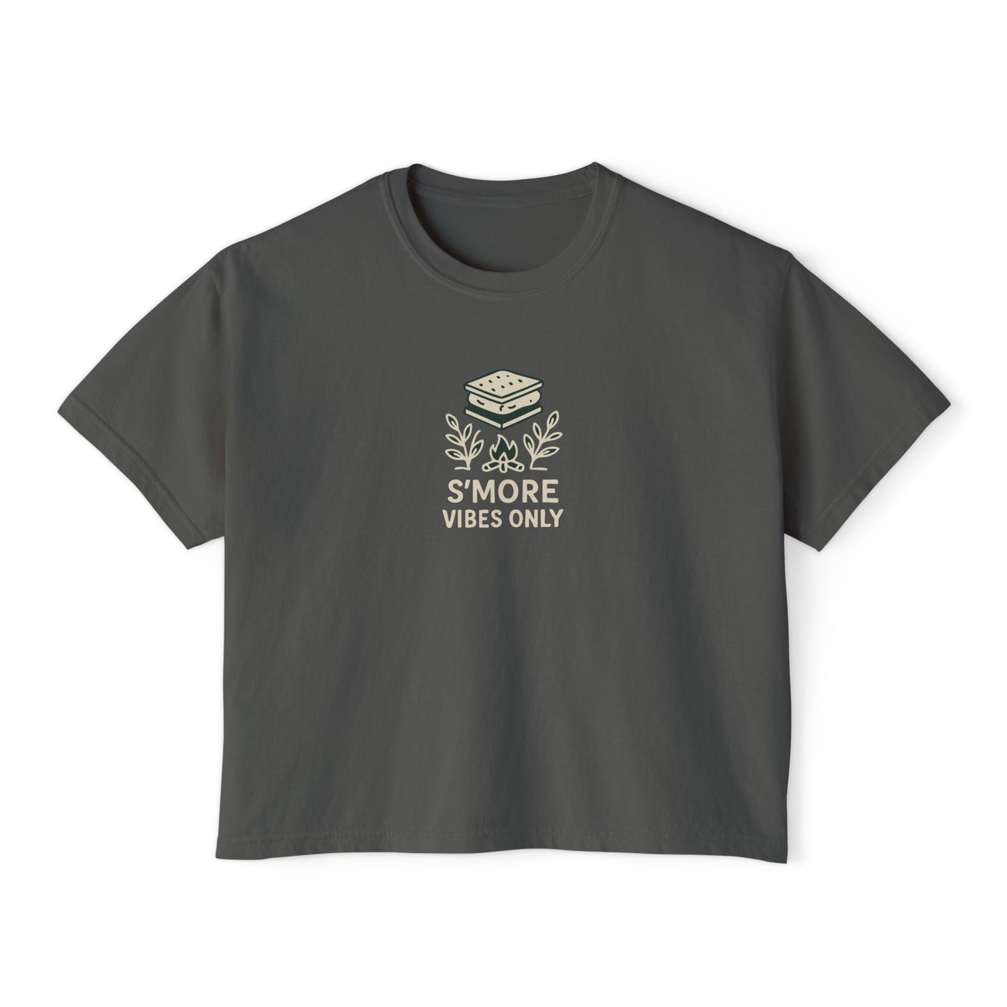 Summit&Co. Women Boxy Tee S'more Vibes