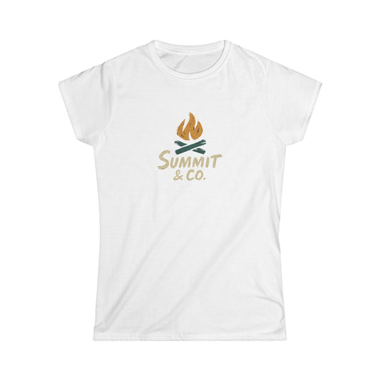Summit&Co. Women's Slim Brush Fire Tee