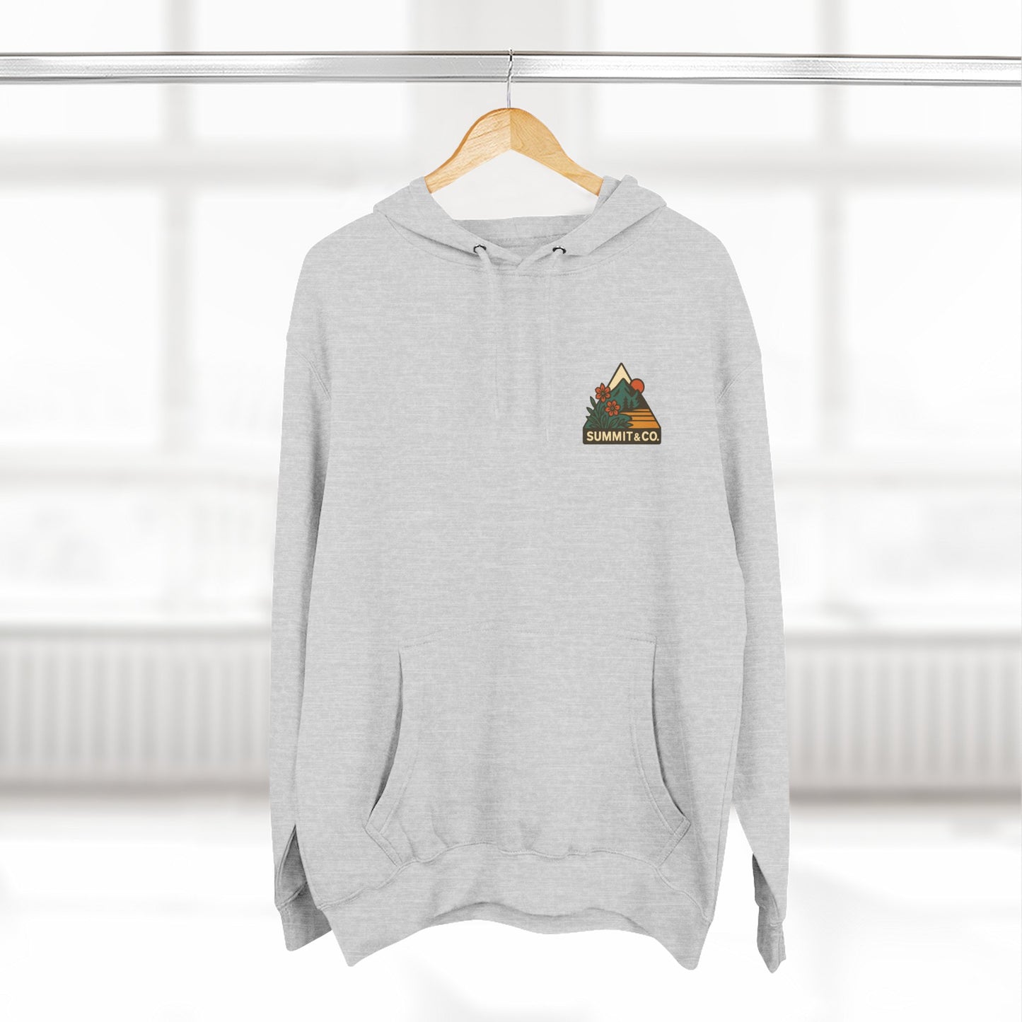 Summit&Co. Triangle Flower Hoodie