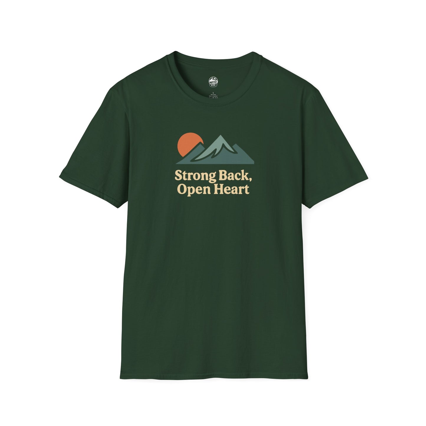 Summit&Co. Softsyle Tee-Strong Back Transparan