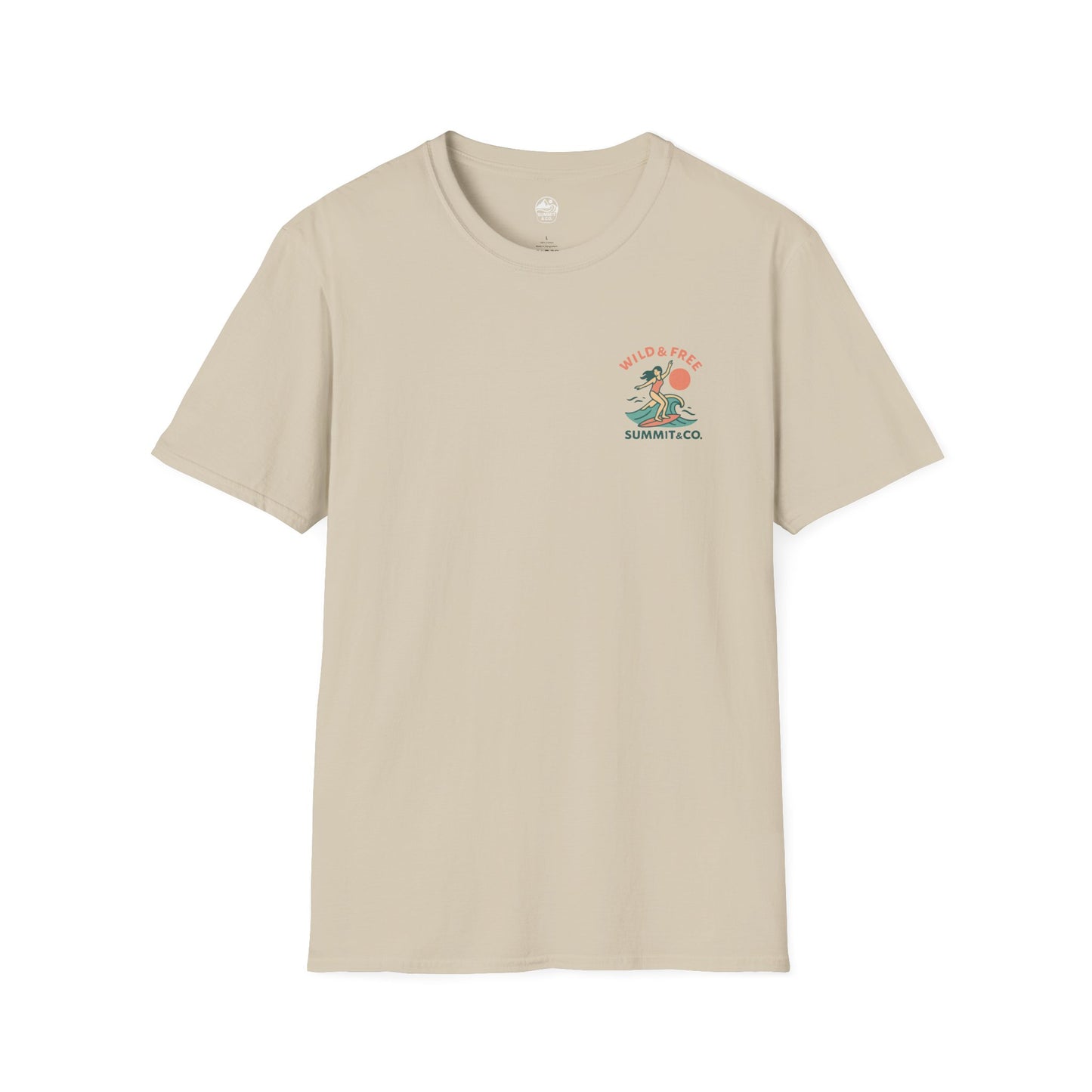 Summit&Co. Softstyle Tee-Wild&Free