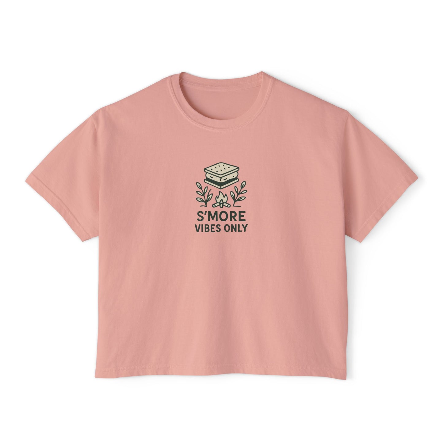 Summit&Co. Women Boxy Tee S'more Vibes