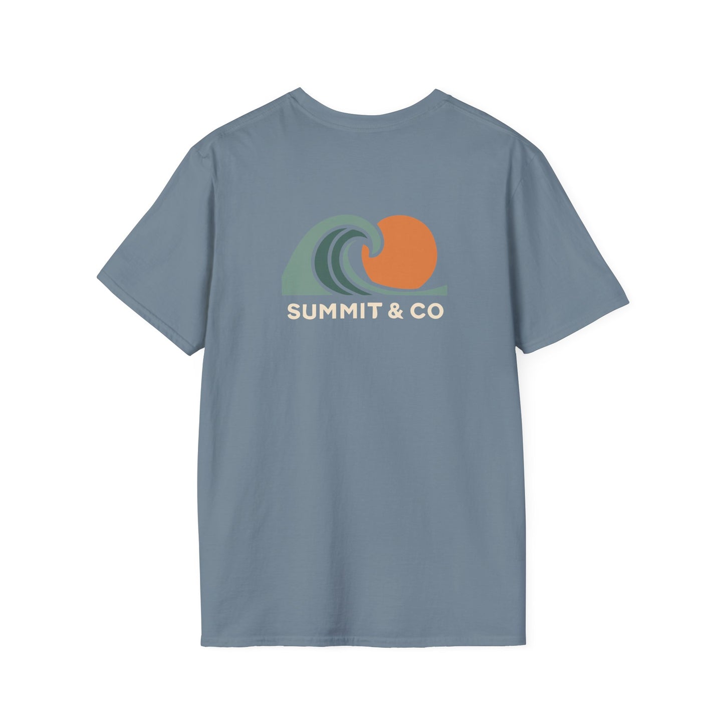 Summit&Co. Softstyle Tee-Fluid&Free (w/Back Design)