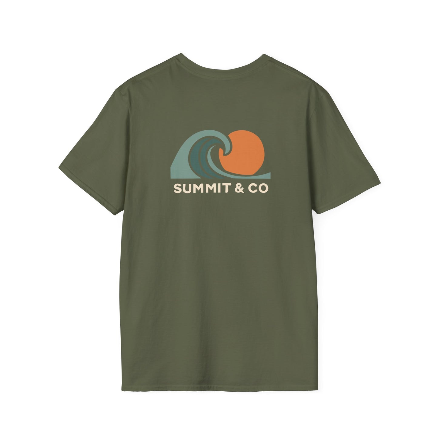 Summit&Co. Softstyle Tee-Fluid&Free (w/Back Design)