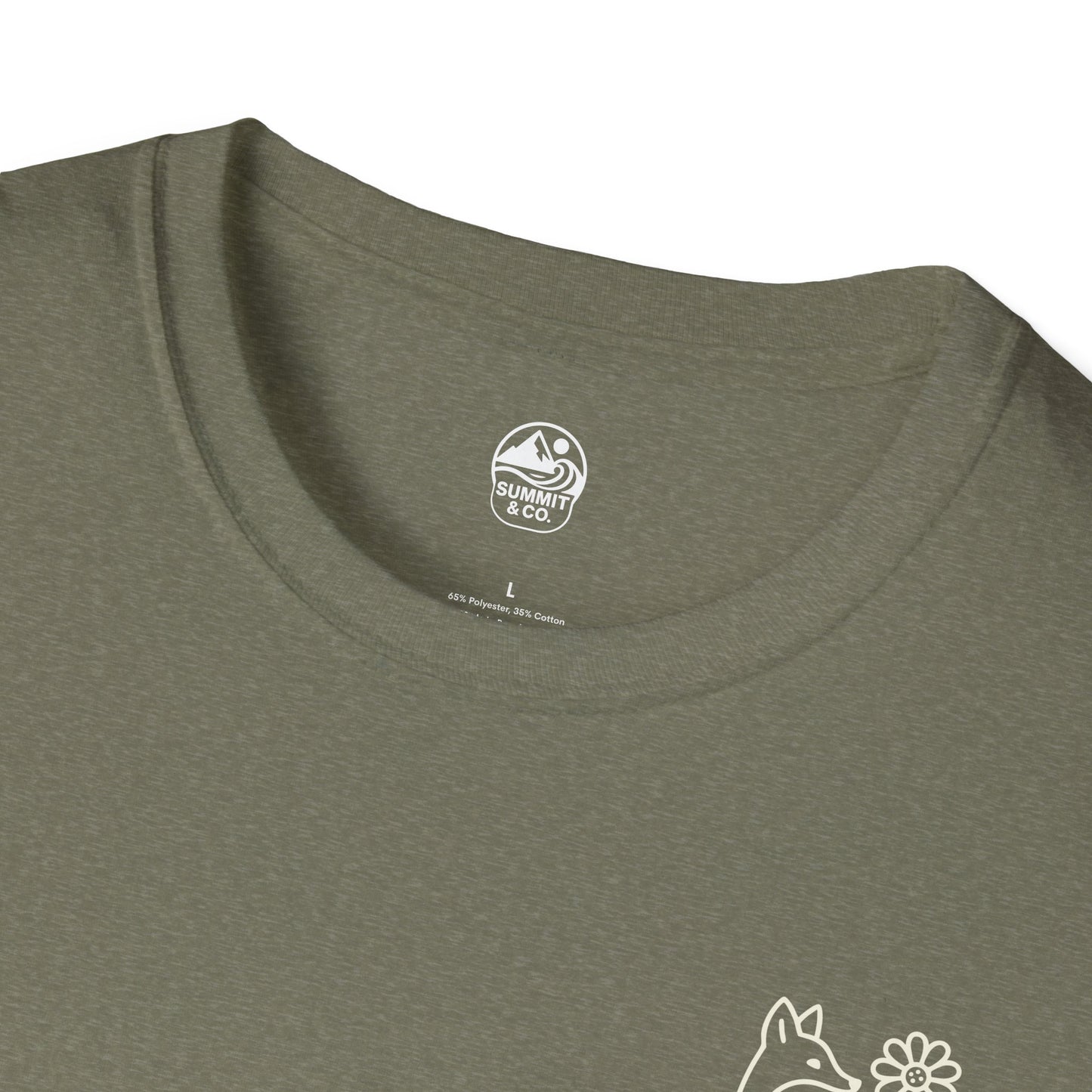 Summit&Co. Women's Softstyle Minimal Fox Tee