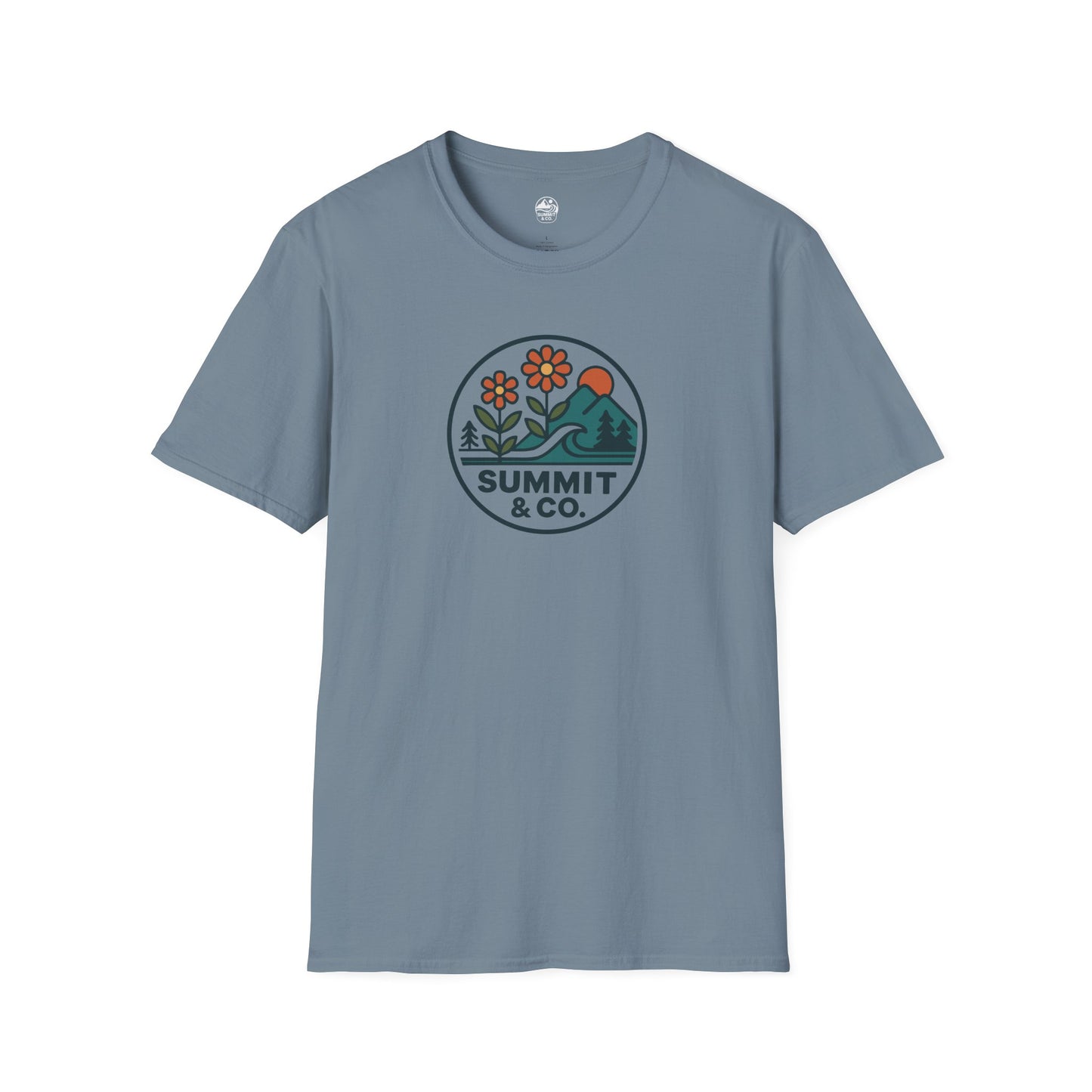 Summit&Co. Softstyle Tee-Floral