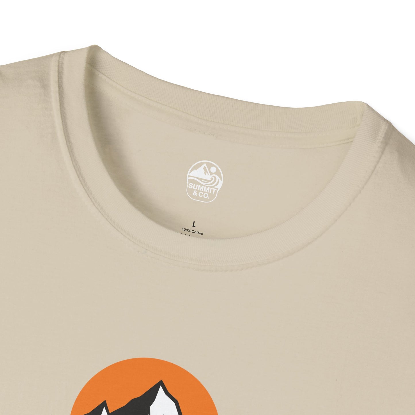 Summit&Co. Softstyle Tee-Mountain& Sun