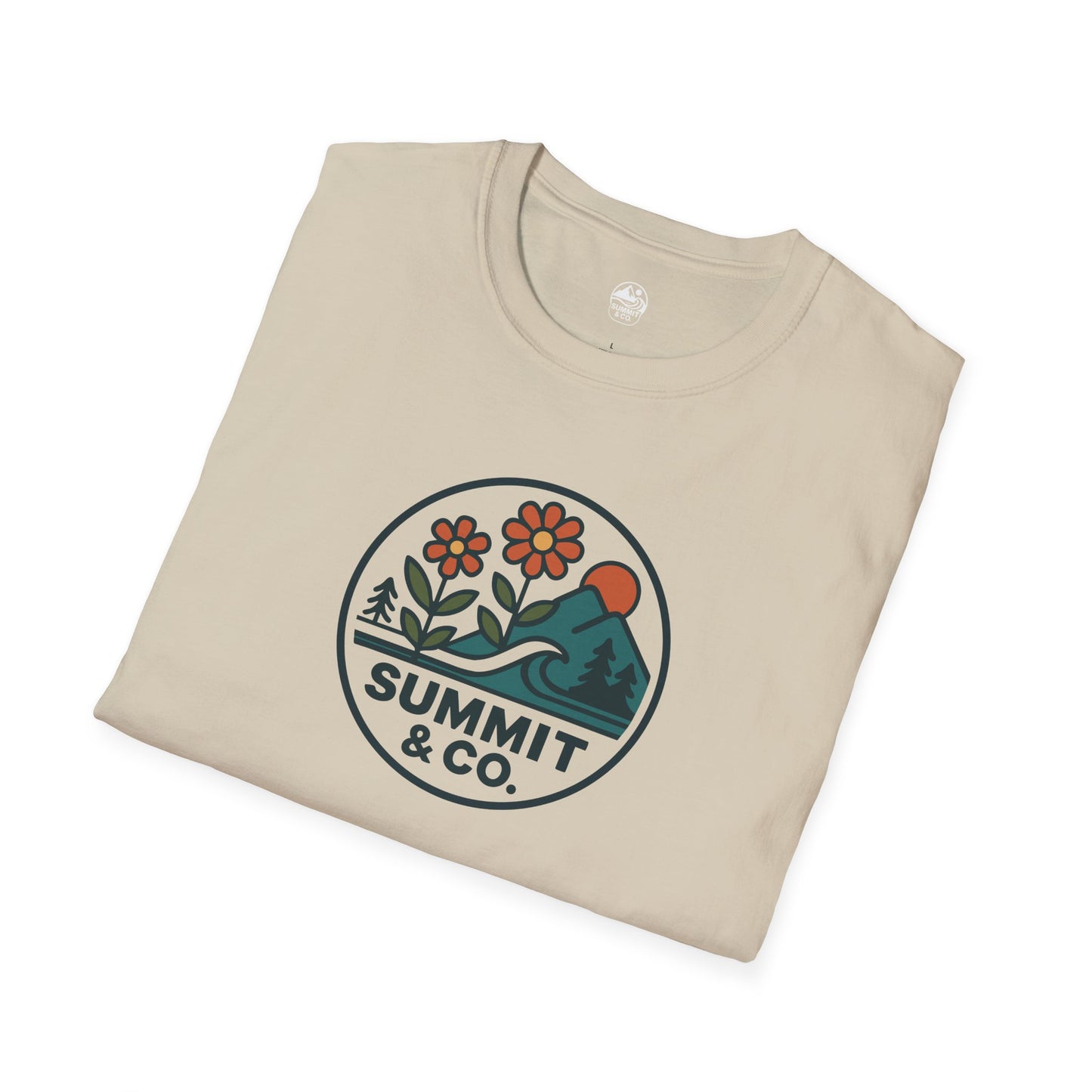 Summit&Co. Softstyle Tee-Floral