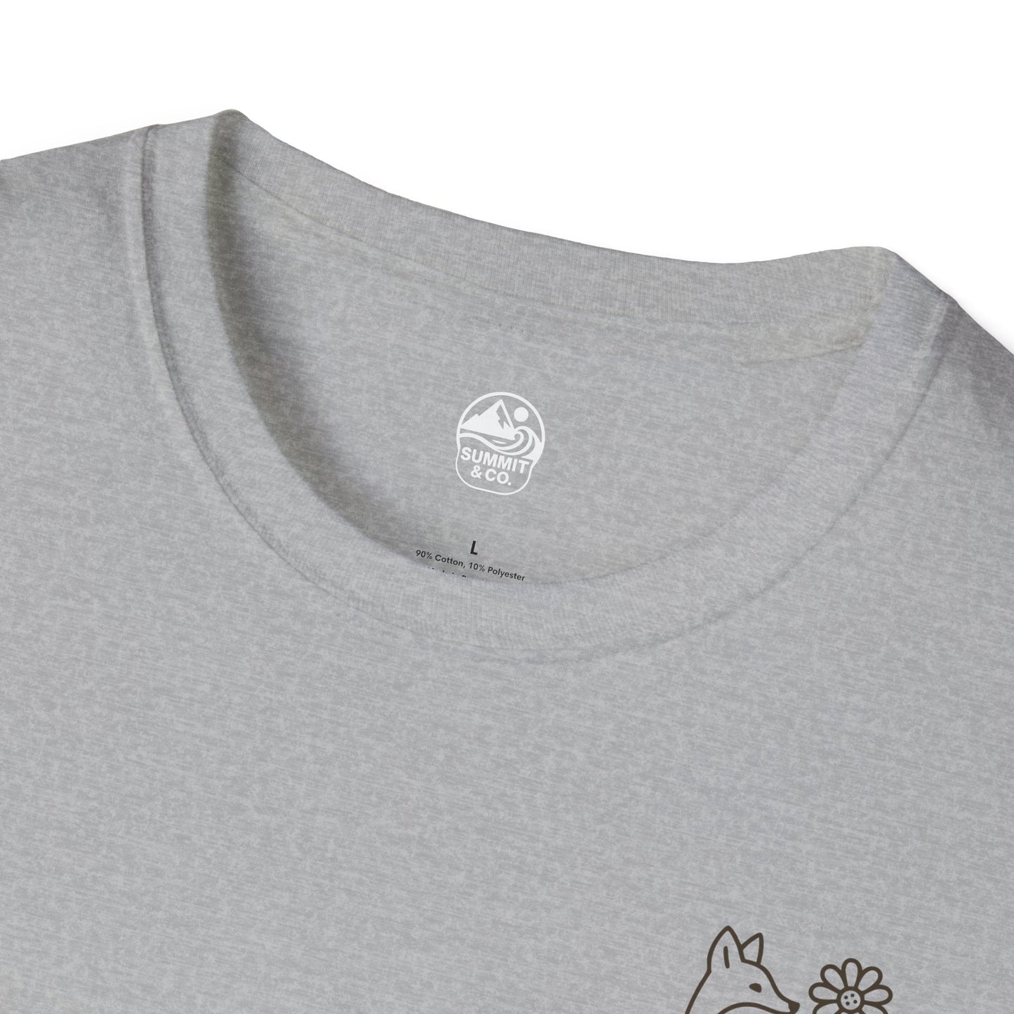Summit&Co. Women's Softstyle Minimal Fox Tee