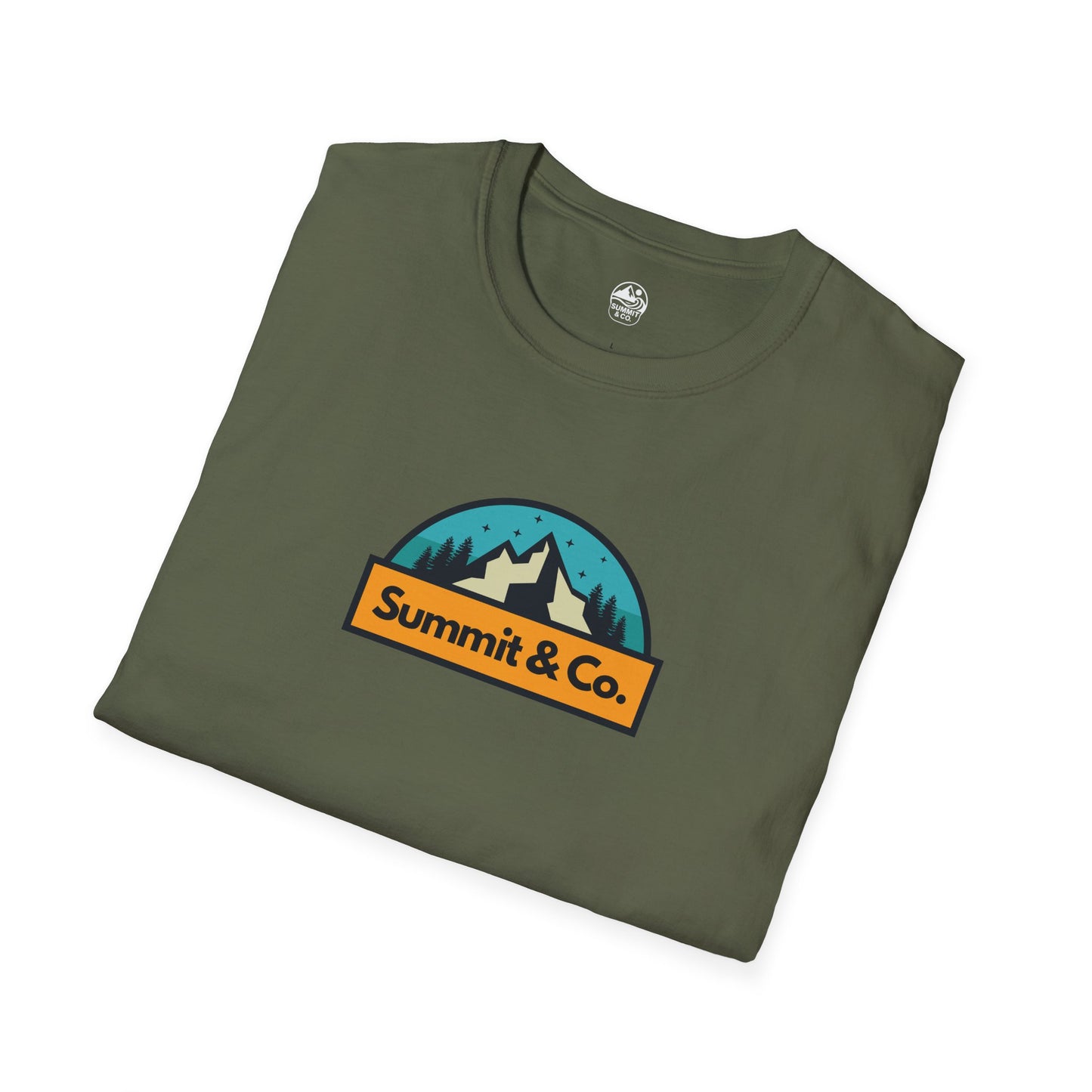 Summit & Co. Softstyle Tee-Vintage Logo