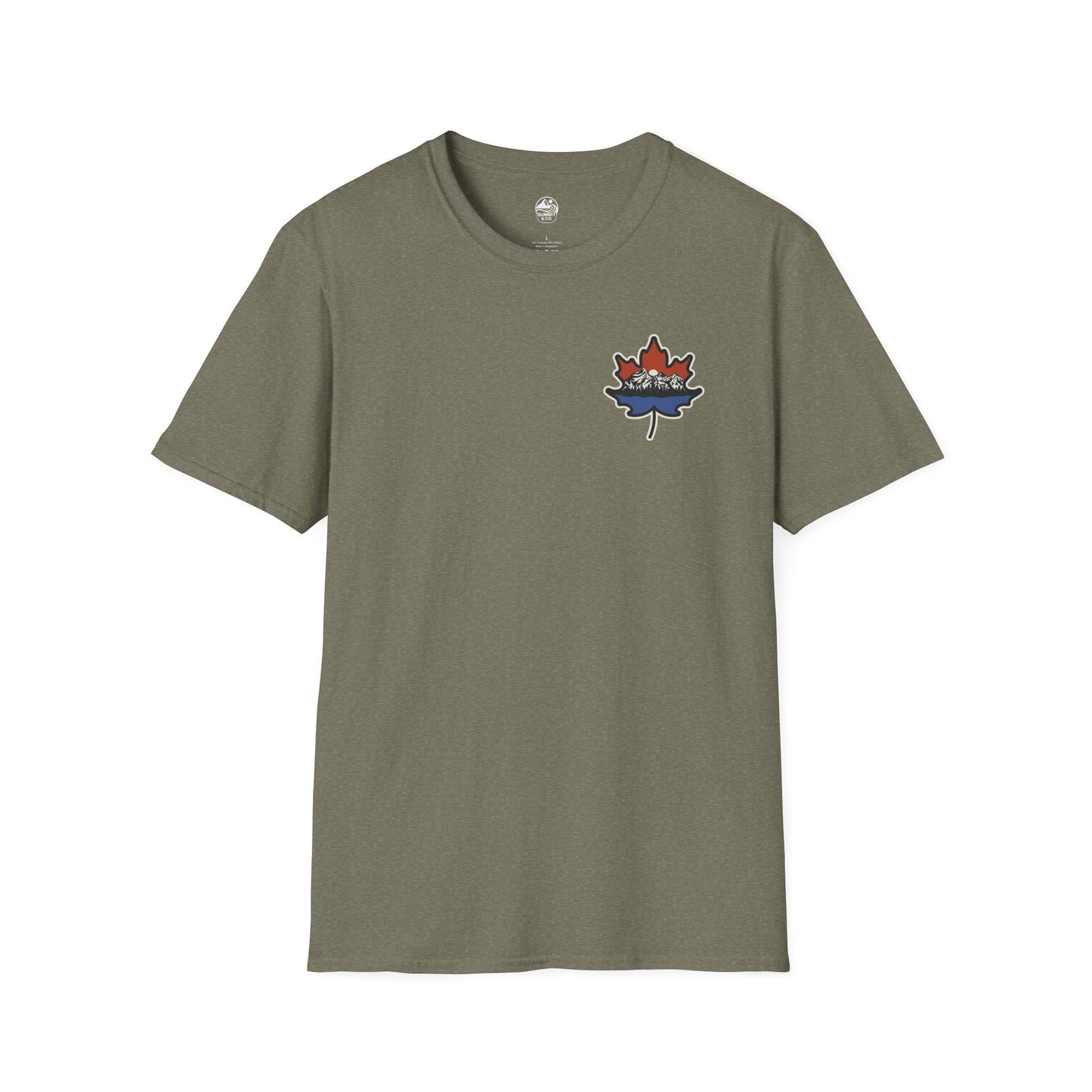 Summit&Co. Softstyle Tee-Vintage Leaf