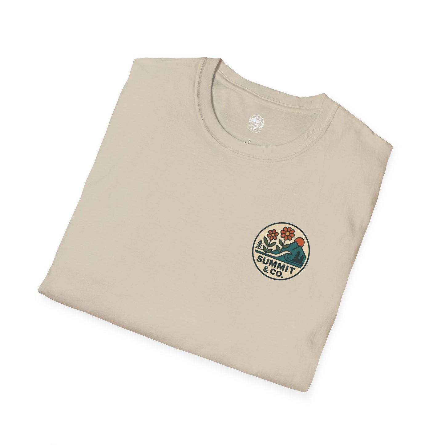 Summit&Co. Softstyle Tee-Circle Logo