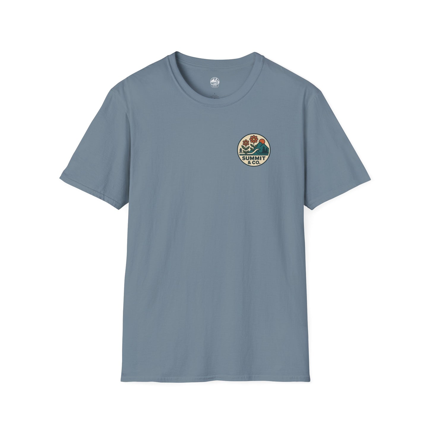 Summit&Co. Softstyle Tee-Circle Logo
