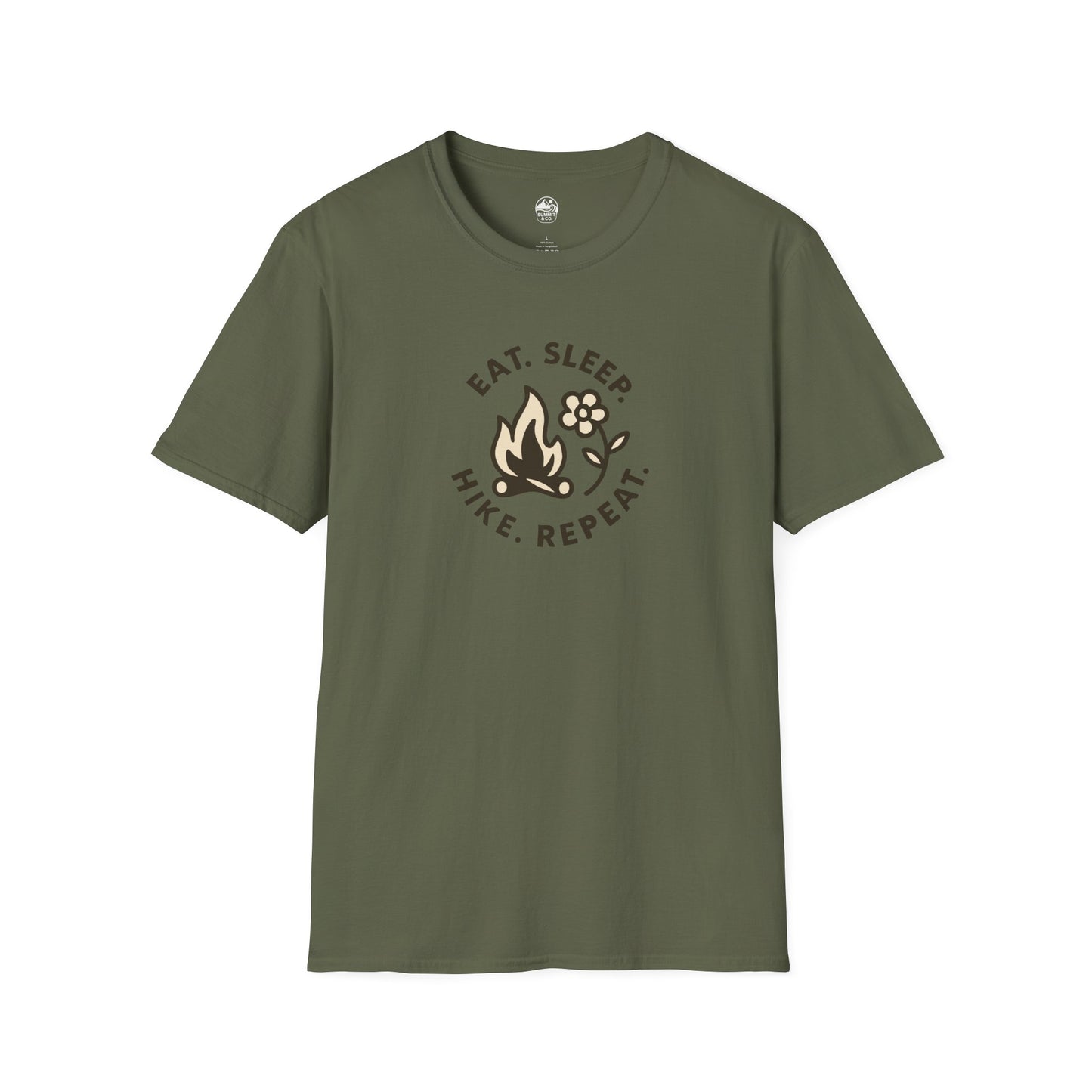 Summit&Co. Eat Sleep Hike Repeat Tee