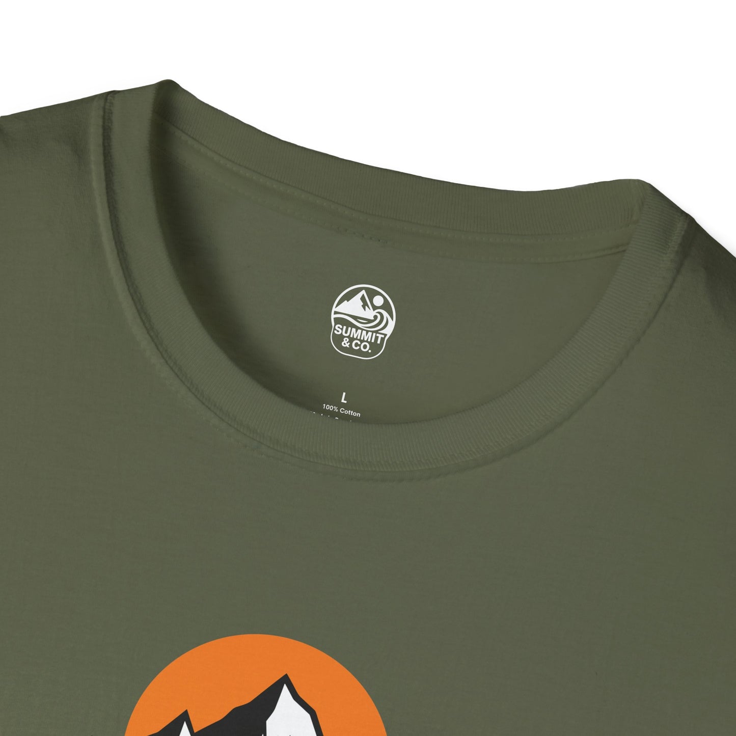 Summit&Co. Softstyle Tee-Mountain& Sun