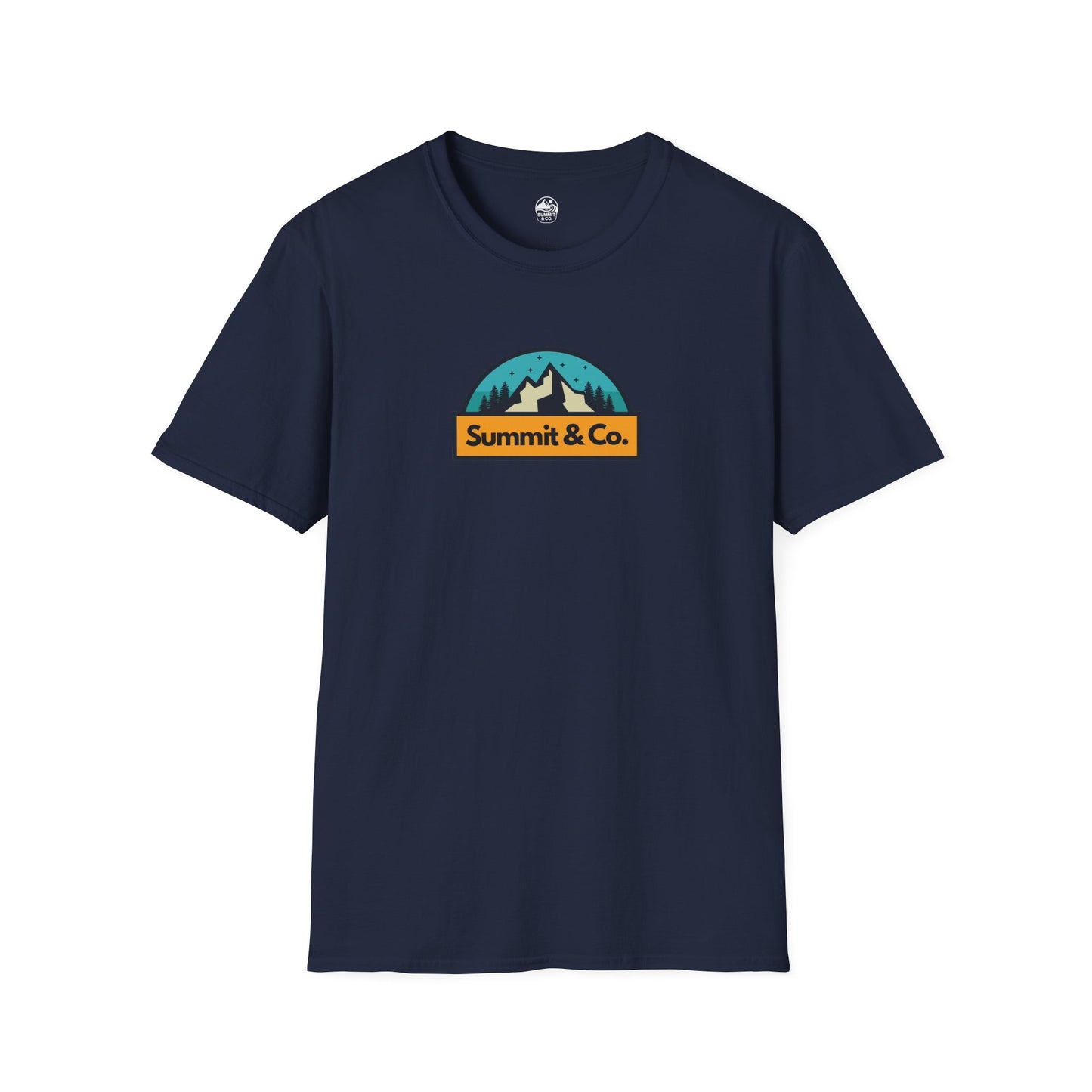 Summit & Co. Softstyle Tee-Vintage Logo