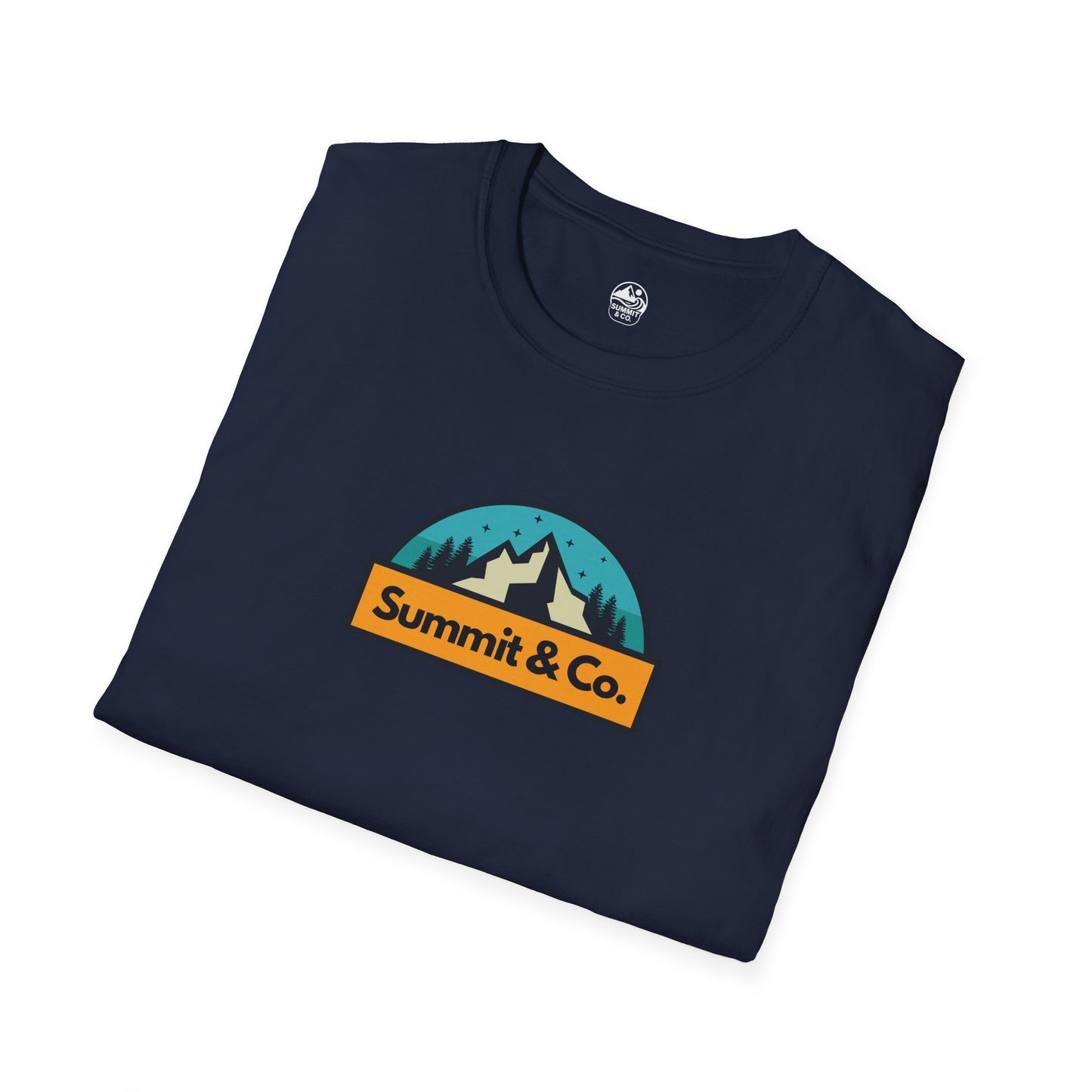 Summit & Co. Softstyle Tee-Vintage Logo