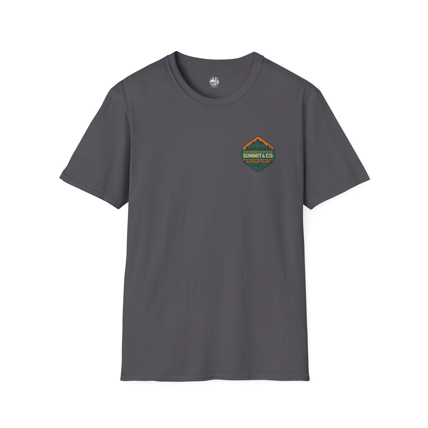 Summit&Co. Softstyle Tee- Hand-drawn Logo