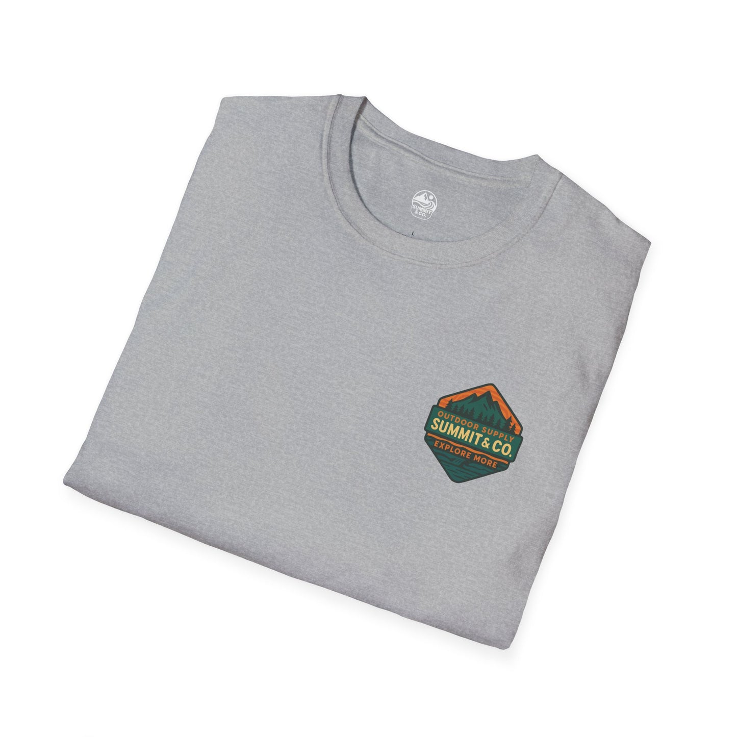 Summit&Co. Softstyle Tee- Hand-drawn Logo