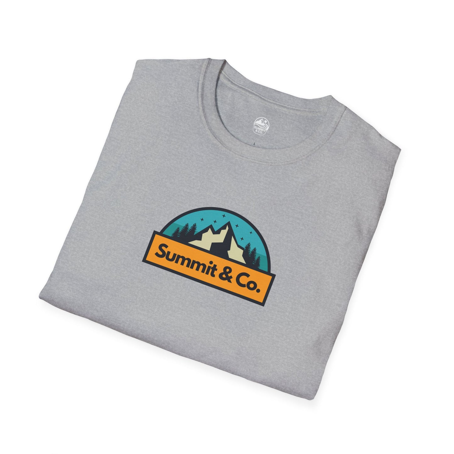 Summit & Co. Softstyle Tee-Vintage Logo
