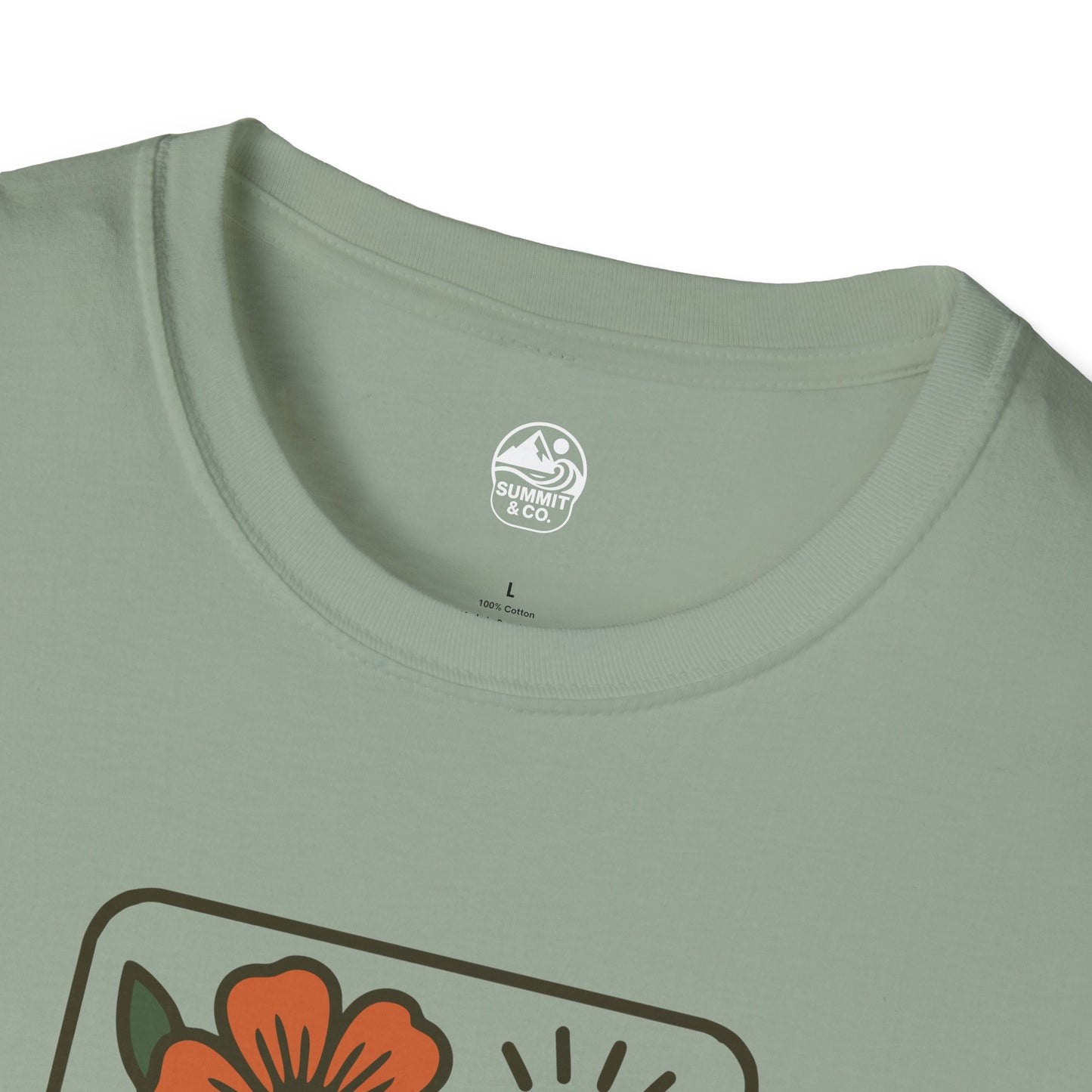 Summit&Co. Softsyle Tee-Flowers