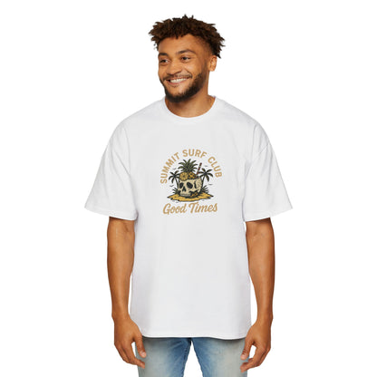 Men's Heavy Oversized Tee-Summit Surf Club