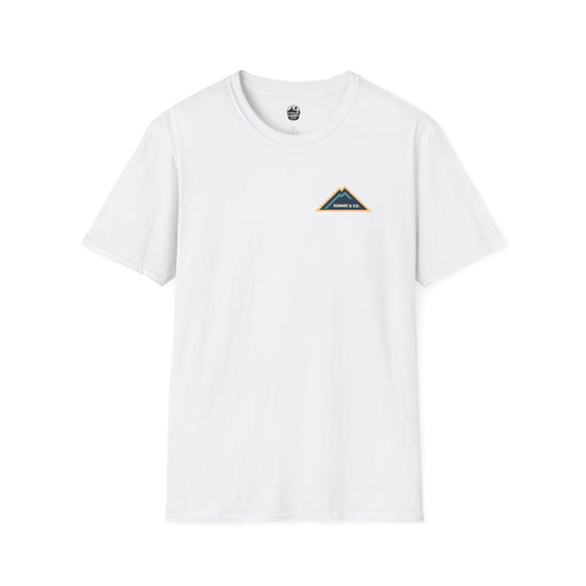 Summit&Co. Softstyle Tee-Mountain& Line