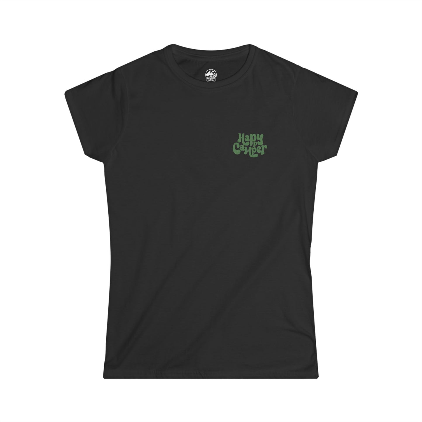 Summit&Co. Women's Slim Happy Camper Tee