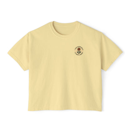 Summit&Co. Women Boxy Tee-Unstoppable Starts Here