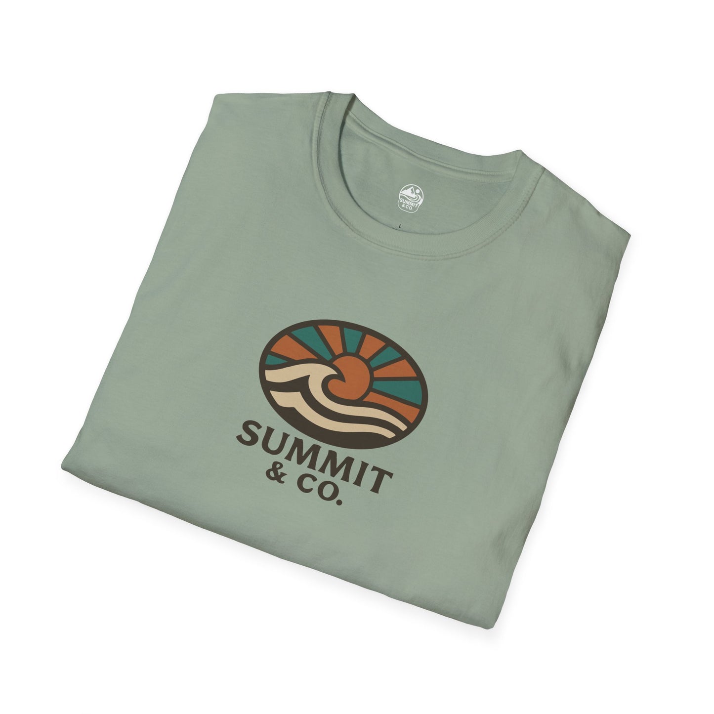 Summit&Co. Softstyle Tee-Logo Colored