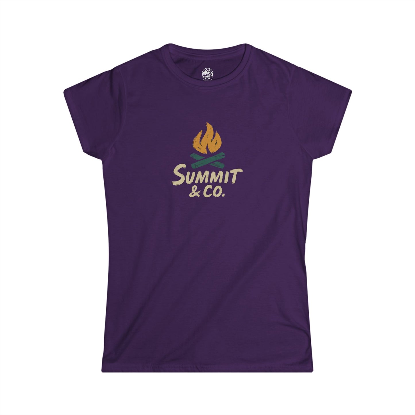 Summit&Co. Women's Slim Brush Fire Tee