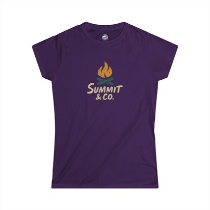 Summit&Co. Women's Slim Brush Fire Tee