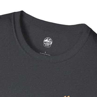 Summit&Co. Softstyle Tee-Mountain& Line