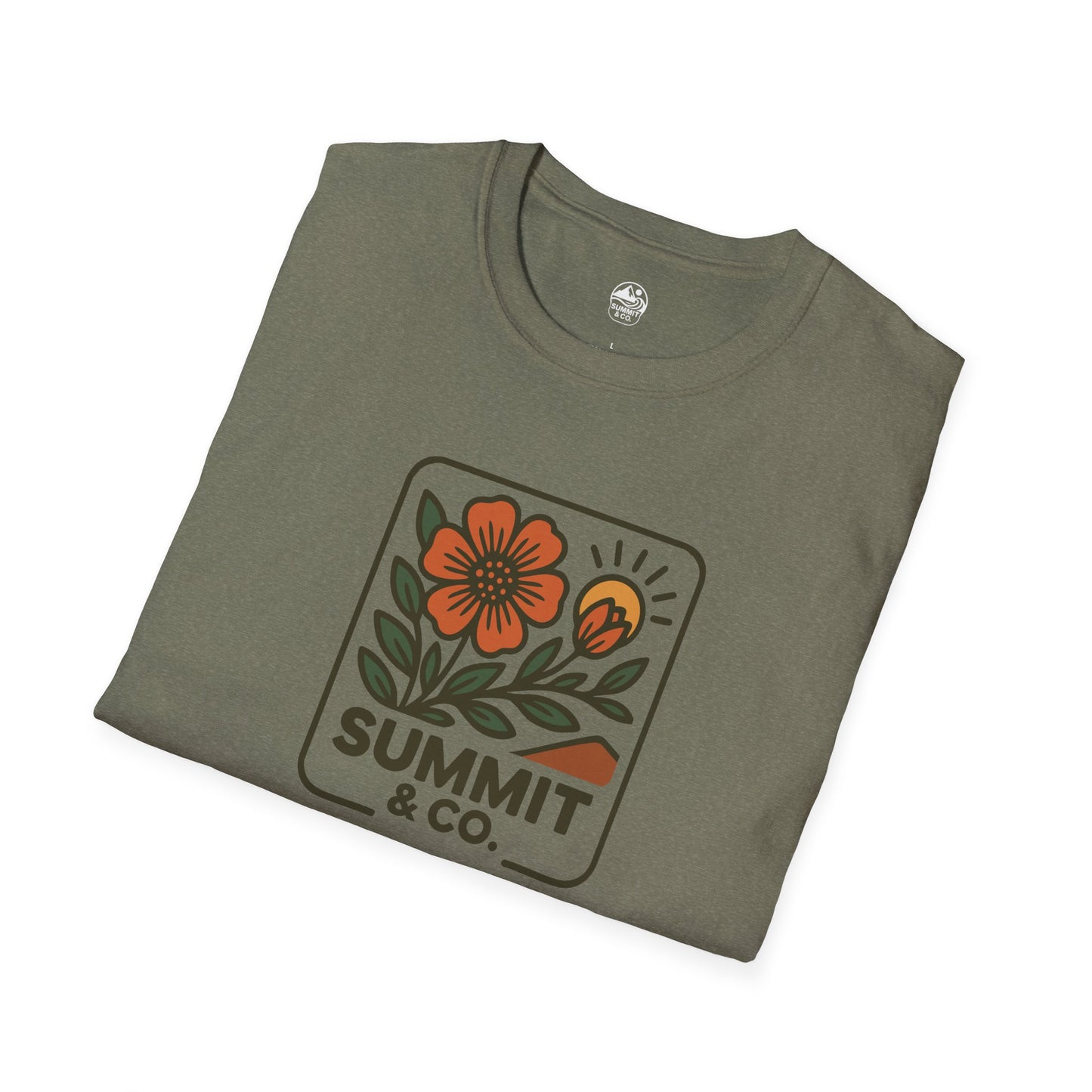 Summit&Co. Softsyle Tee-Flowers