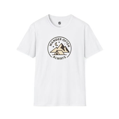 Summit&Co.  Softstyle Tee-Wander Often Always
