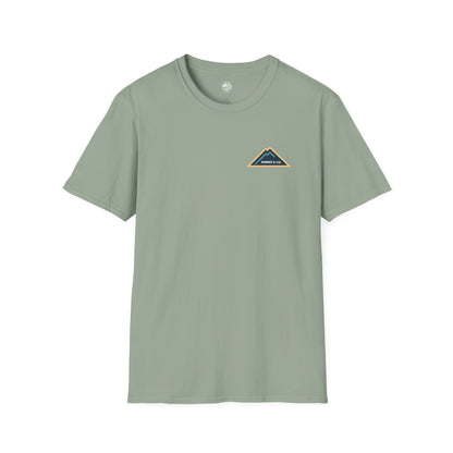 Summit&Co. Softstyle Tee-Mountain& Line