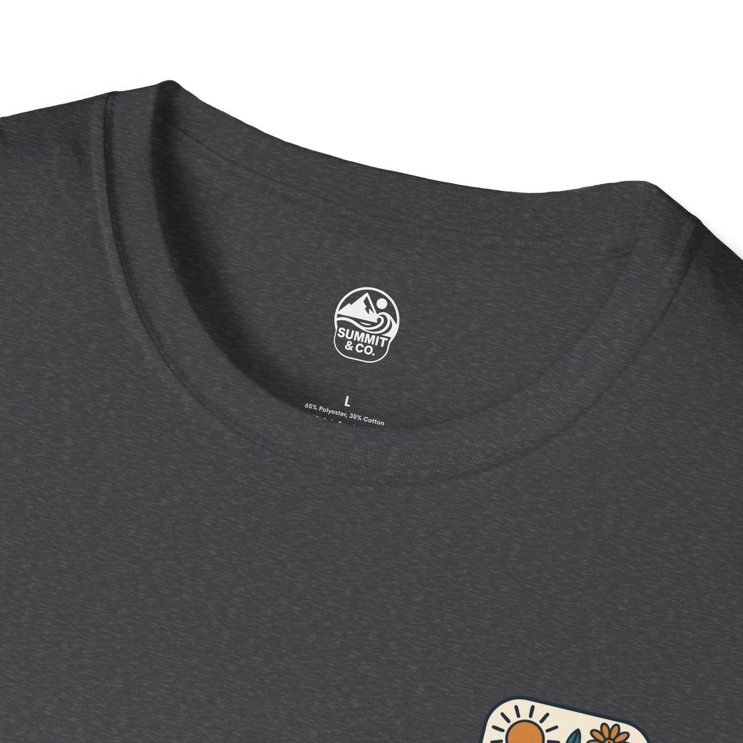 Summit&Co. Softsyle Tee-Floral Logo