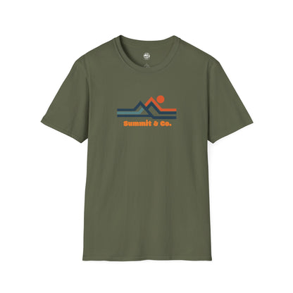 Summit&Co. Softsyle Tee-Abstract Lines