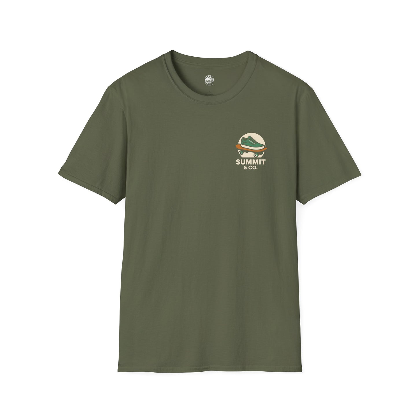 Men's Softsyle Tee-Skate Shoe Logo