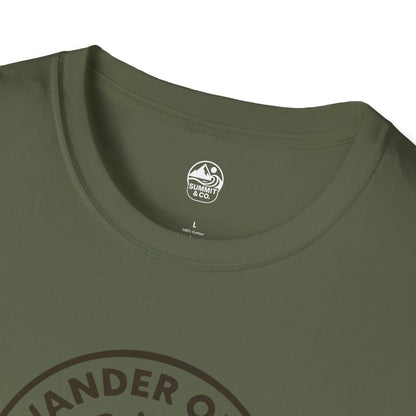 Summit&Co.  Softstyle Tee-Wander Often Always