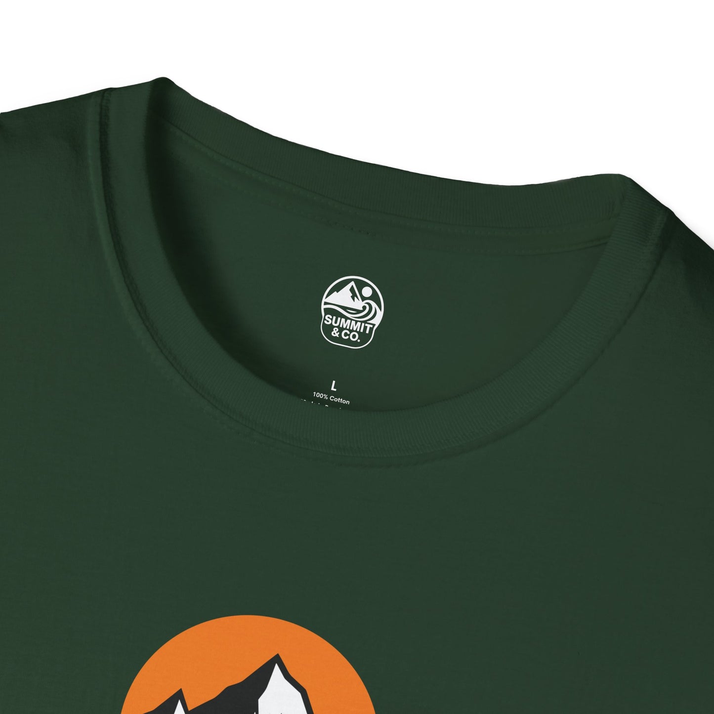 Summit&Co. Softstyle Tee-Mountain& Sun