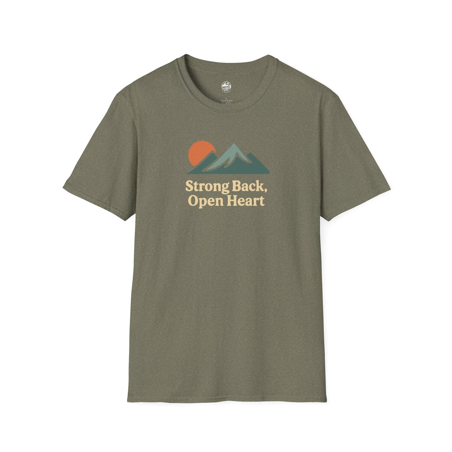 Summit&Co. Softsyle Tee-Strong Back Transparan