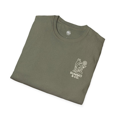 Summit&Co. Women's Softstyle Minimal Fox Tee