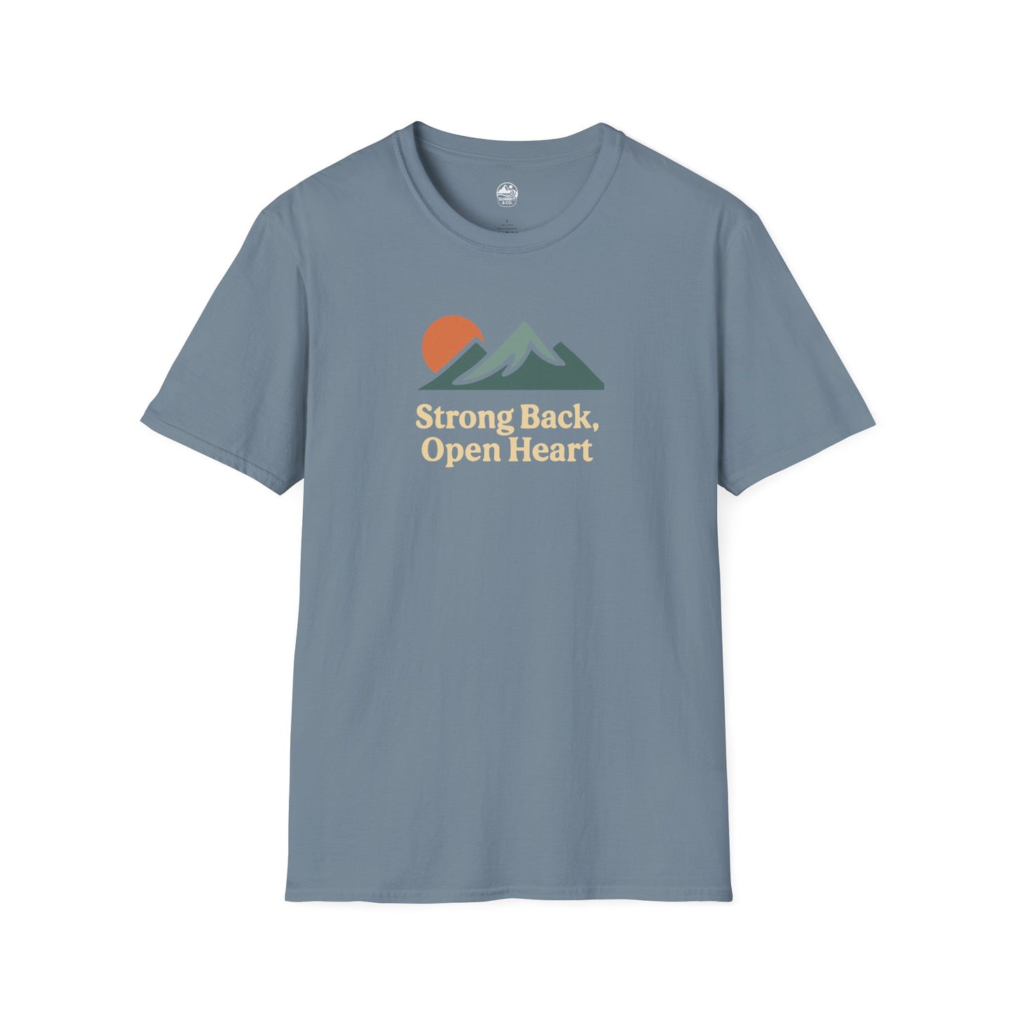 Summit&Co. Softsyle Tee-Strong Back Transparan