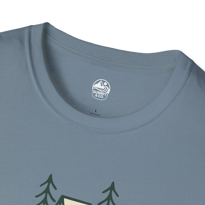 Summit&Co. Softstyle Tee-Camp More Worry Less