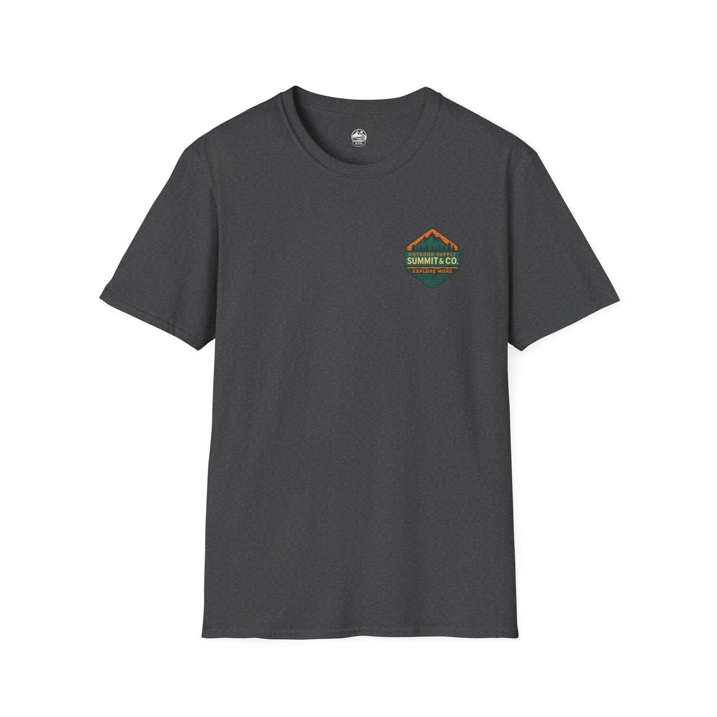 Summit&Co. Softstyle Tee- Hand-drawn Logo