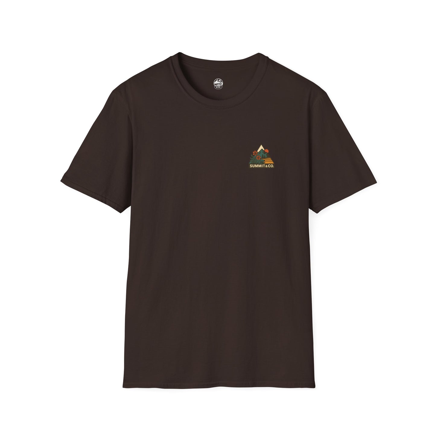 Summit&Co. Softstyle Tee-Triangular Flowers