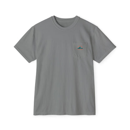 Comfortable Women's Pocket T-Shirt | Move Like The Ocean