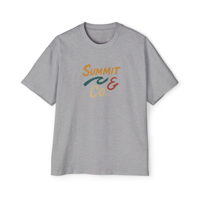 Men's Heavy Oversized Tee - Brushes T-Shirt
