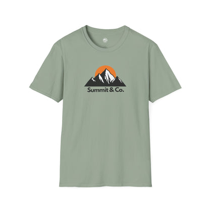 Summit&Co. Softstyle Tee-Mountain& Sun